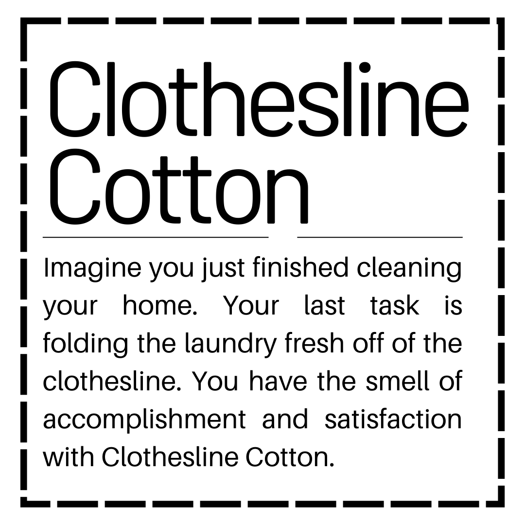 Clothesline Cotton - 100% Soy