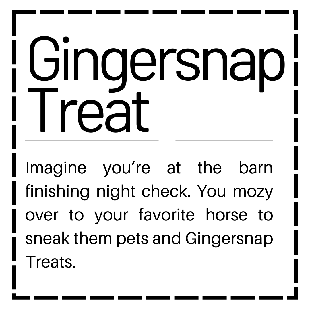 Gingersnap Treat - 100% Soy