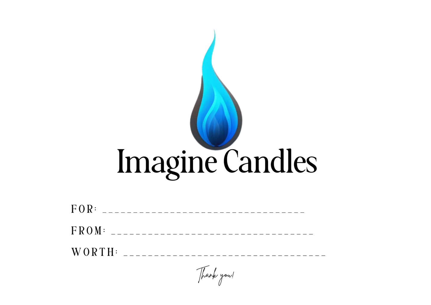 Imagine Candles Gift card